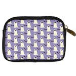 Bat And Ghost Halloween Lilac Paper Pattern Digital Camera Cases Back