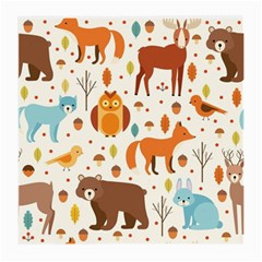 Woodland Friends Pattern Medium Glasses Cloth by Bigfootshirtshop