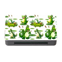 Crocodiles In The Pond Memory Card Reader With Cf by Bigfootshirtshop