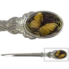 Butterfly Insect Wave Concentric Letter Openers by Celenk