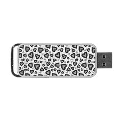 Leopard Heart 02 Portable Usb Flash (two Sides) by jumpercat