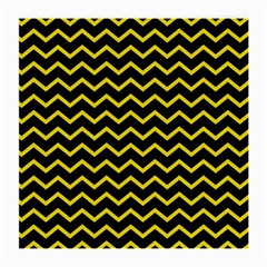 Yellow Chevron Medium Glasses Cloth by jumpercat