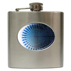 Data Computer Internet Online Hip Flask (6 Oz) by BangZart