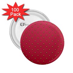 Strawberry Pattern 2 25  Buttons (100 Pack)  by jumpercat