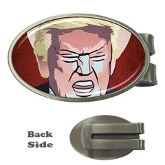 Donald Trump Pop Art President Usa Money Clips (oval)  by BangZart