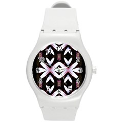 Japan Is A Beautiful Place In Calm Style Round Plastic Sport Watch (m) by pepitasart