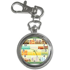 Supermarket Shelf Coffee Tea Grains Key Chain Watches by Celenk