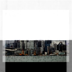 Tornado Storm Lightning Skyline Rectangular Jigsaw Puzzl by Celenk