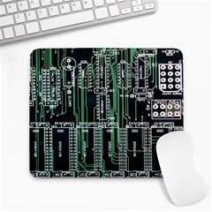 Printed Circuit Board Circuits Large Mousepads by Celenk