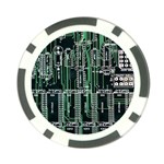 Printed Circuit Board Circuits Poker Chip Card Guard (10 pack) Back