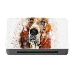 Dog Basset Pet Art Abstract Memory Card Reader With Cf by Celenk