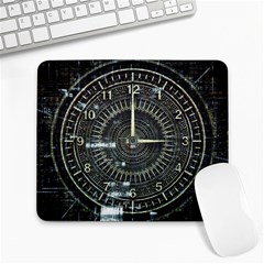 Time Machine Science Fiction Future Large Mousepads by Celenk