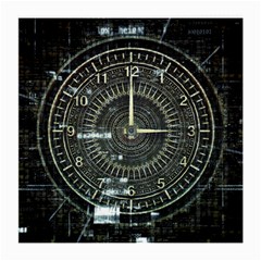 Time Machine Science Fiction Future Medium Glasses Cloth by Celenk