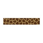 Background Texture Giraffe Flano Scarf (Mini) Front