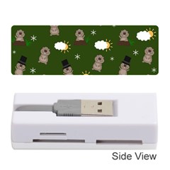 Groundhog Day Pattern Memory Card Reader (stick)  by Valentinaart