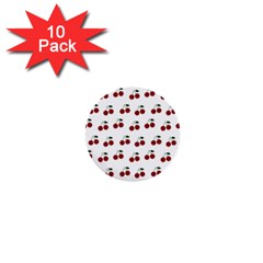 Cherries 1  Mini Buttons (10 Pack)  by snowwhitegirl