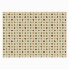 Green Brown Eggs Large Glasses Cloth (2-side) by snowwhitegirl