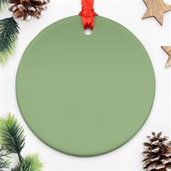 Tree Green Ornament (round) by snowwhitegirl