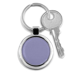 Grey Violet Key Chains (round)  by snowwhitegirl