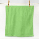 Meadow Green Face Towel Front