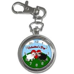 Valentines Day - Sheep  Key Chain Watches by Valentinaart