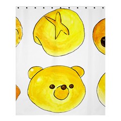 Bread Shower Curtain 60  X 72  (medium)  by KuriSweets