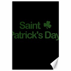  St  Patricks Day  Canvas 12  X 18   by Valentinaart