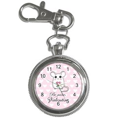 Cute Mouse - Valentines Day Key Chain Watches by Valentinaart