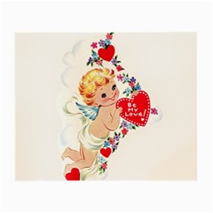 Cupid - Vintage Small Glasses Cloth by Valentinaart