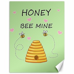 Bee Mine Valentines Day Canvas 12  X 16   by Valentinaart