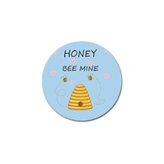 Bee Mine Valentines Day Golf Ball Marker (10 Pack) by Valentinaart