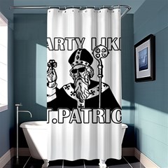  St  Patricks Day  Shower Curtain 36  X 72  (stall)  by Valentinaart