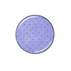 Dot Blue Hat Clip Ball Marker (4 Pack) by snowwhitegirl