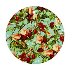 Fruit Blossom Ornament (round) by snowwhitegirl