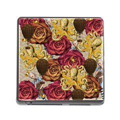 Octopus Floral Memory Card Reader (square) by snowwhitegirl