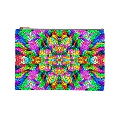 Pattern-854 Cosmetic Bag (large)  by ArtworkByPatrick