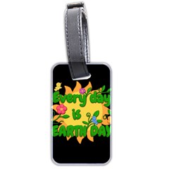 Earth Day Luggage Tags (two Sides) by Valentinaart