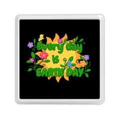 Earth Day Memory Card Reader (square)  by Valentinaart