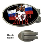 Russia Football World Cup Money Clips (Oval)  Front