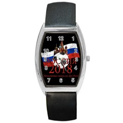 Russia Football World Cup Barrel Style Metal Watch by Valentinaart