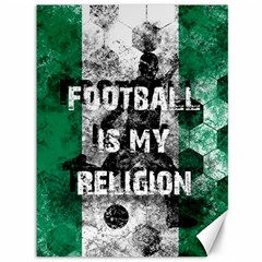 Football Is My Religion Canvas 36  X 48   by Valentinaart