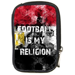 Football Is My Religion Compact Camera Cases by Valentinaart