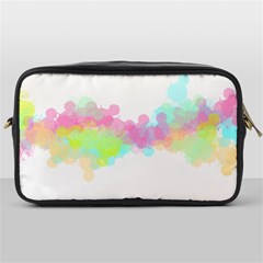 Abstract Color Pattern Colorful Toiletries Bags by Sapixe