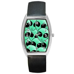 Alien Barrel Style Metal Watch by Sapixe