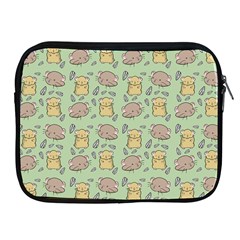 Hamster Pattern Apple Ipad 2/3/4 Zipper Cases by Sapixe