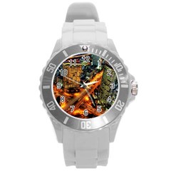 Hdri City Round Plastic Sport Watch (l) by Sapixe