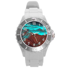 Shera Stringfellow Round Plastic Sport Watch (l) by Sapixe