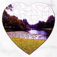 Highland Park 7 Jigsaw Puzzle (heart) by bestdesignintheworld