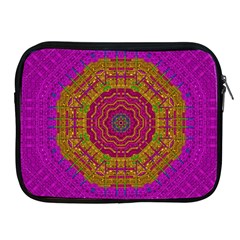 Summer Sun Shine In A Sunshine Mandala Apple Ipad 2/3/4 Zipper Cases by pepitasart