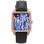 Point of View 3/1 Rose Gold Leather Watch  Front